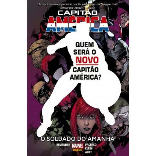 capitão américa - nova marvel deluxe - o soldado do amanhã capitão américa - nova marvel deluxe - o soldado do amanhã