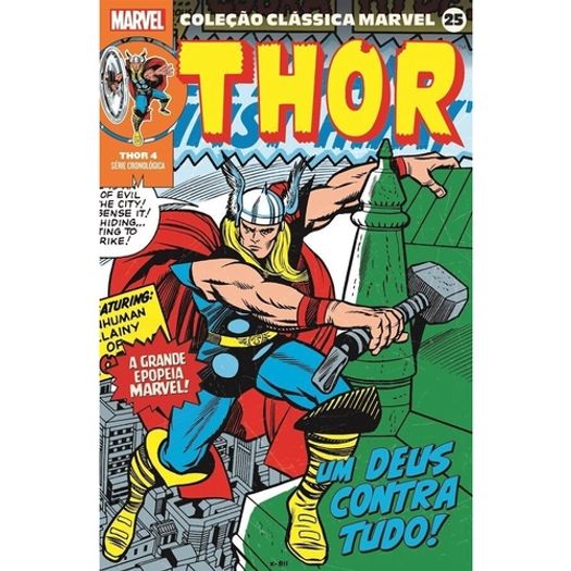 coleção clássica marvel 25 - thor 04 coleção clássica marvel 25 - thor 04