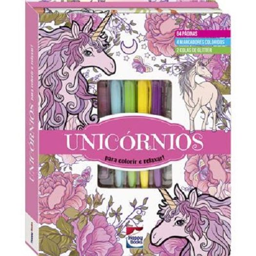 meu superkit brilhante de arteterapia - unicornios meu superkit brilhante de arteterapia - unicornios