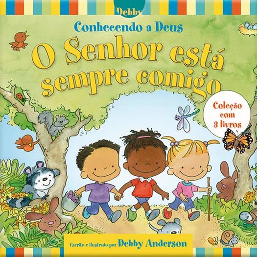 box - conhecendo a deus o senhor está sempre comigo - 3 livros box - conhecendo a deus o senhor está sempre comigo - 3 livros