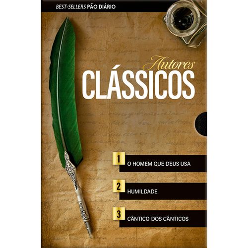 box - autores clássicos - 3 livros