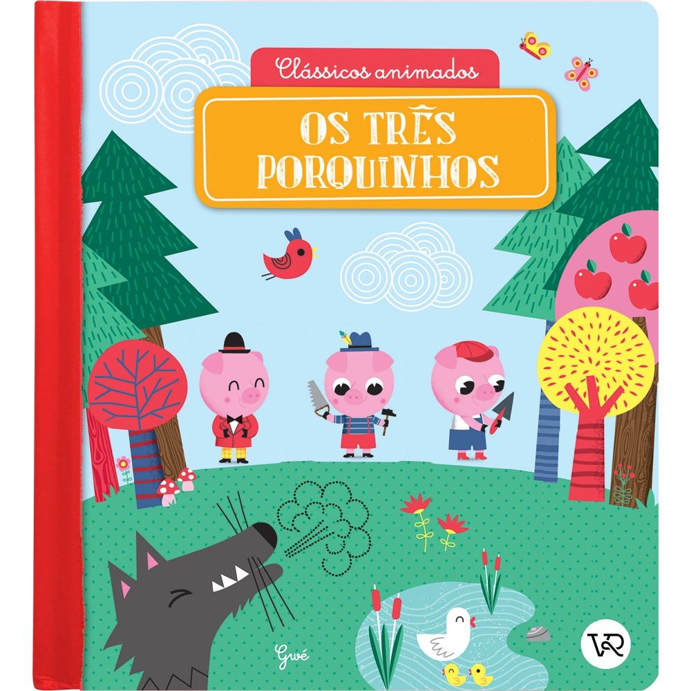 CLÁSSICOS EM QUEBRA -CABEÇA OS TRÊS PORQUINHOS LIVRO INFANTIL