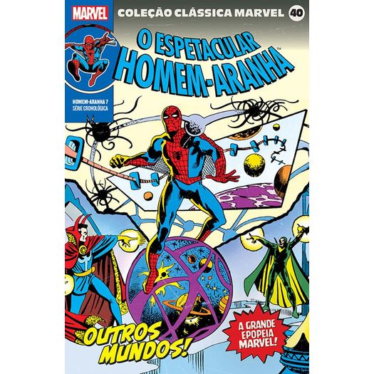 coleção clássica marvel 40 - homem-aranha 07 coleção clássica marvel 40 - homem-aranha 07