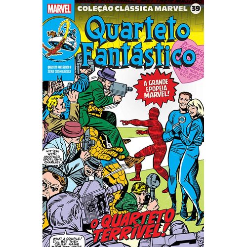 coleção clássica marvel 39 - quarteto fantástico 8