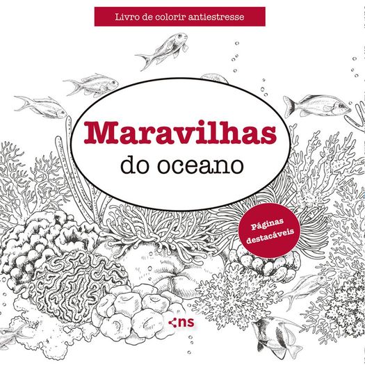 maravilhas do oceano - livro de colorir antiestresse maravilhas do oceano - livro de colorir antiestresse