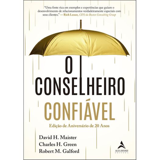 o conselheiro confiavel - edição de aniversário de 20 anos