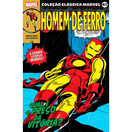 coleção clássica marvel 41 - homem de ferro 5 coleção clássica marvel 41 - homem de ferro 5