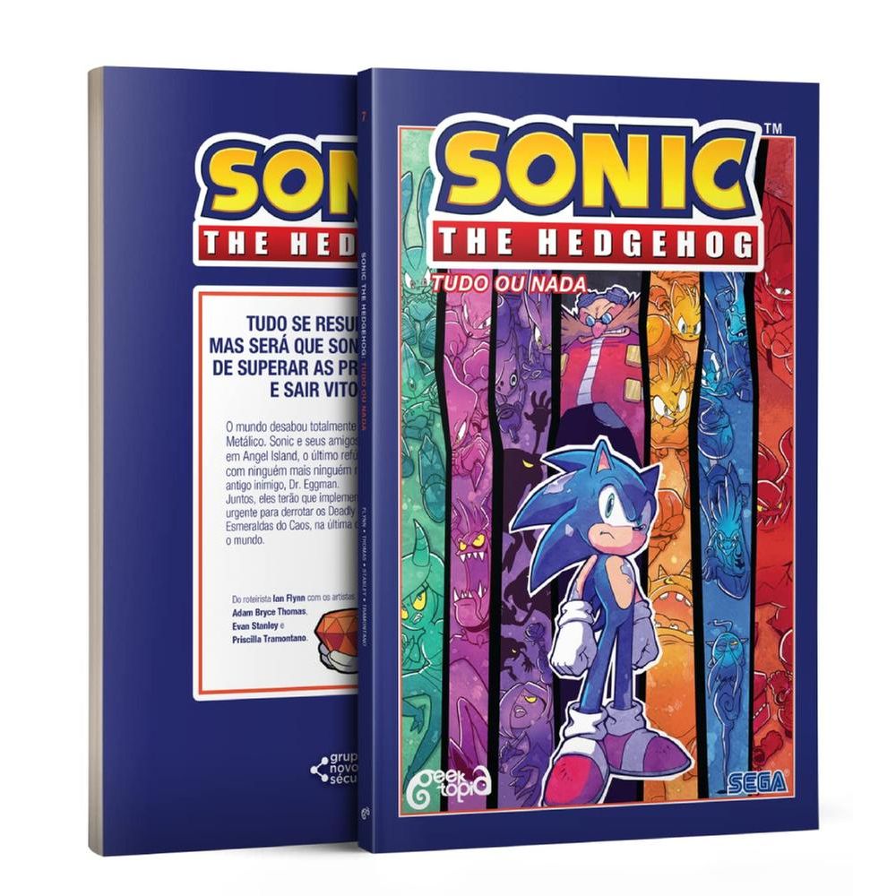 Sonic The Hedgehog - Sonic - Livrarias Curitiba