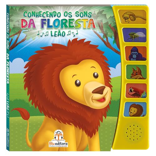 conhecendo os sons da floresta - leão