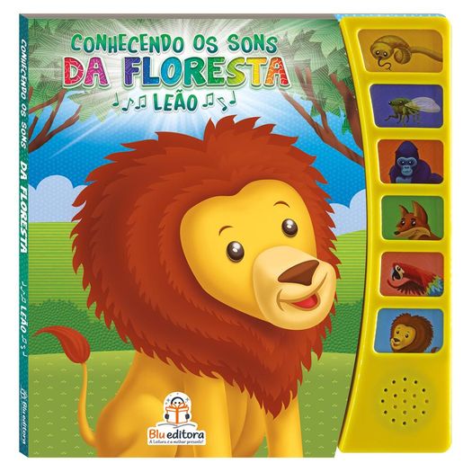 conhecendo os sons da floresta - leão