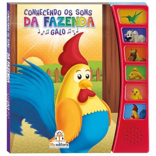 conhecendo os sons da fazenda - galo