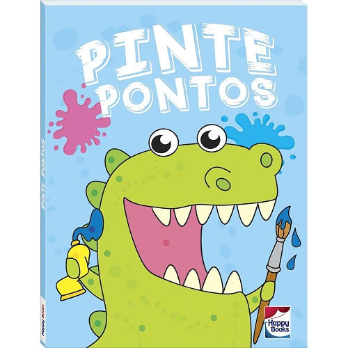 pinte pontos - azul
