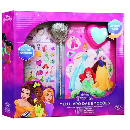 disney - meu livro das emoções - princesas disney - meu livro das emoções - princesas
