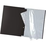 pasta catálogo 10 envelopes 1/2 ofício capa preta 1026-10 dac pasta catálogo 10 envelopes 1/2 ofício capa preta 1026-10 dac