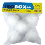 bola de isopor 50mm 5 unidades bola de isopor 50mm 5 unidades