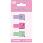 clips de metal com 3 unidades clips de metal com 3 unidades