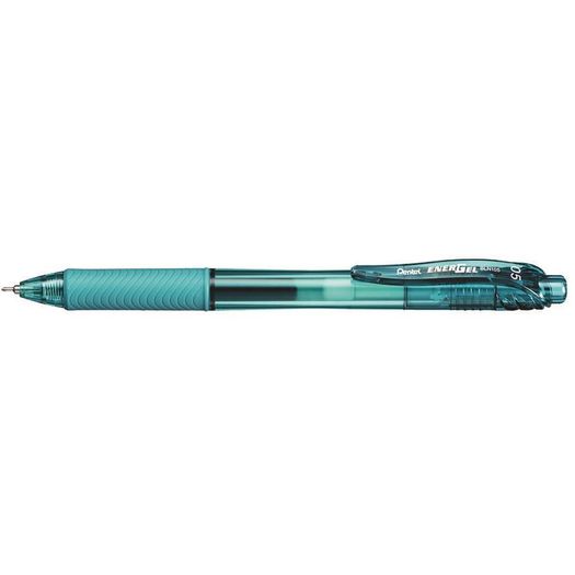 caneta gel 0,5mm energel azul turquesa bln105-s3x pentel avulso