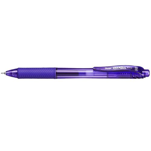caneta gel 0,5mm energel violeta pentel avulso