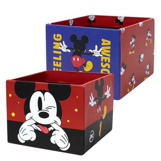organizador de mesa 2 unidades médio mickey mouse organizador de mesa 2 unidades médio mickey mouse