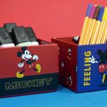 organizador de mesa 2 unidades médio mickey mouse organizador de mesa 2 unidades médio mickey mouse