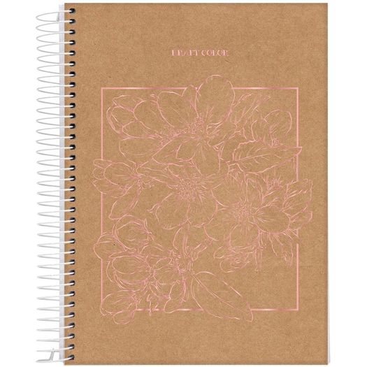 caderno universitário 10 matérias 160 folhas kraft caderno universitário 10 matérias 160 folhas kraft