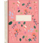 caderno linguagem esoiral 80 folhas liberty floral jandaia caderno linguagem esoiral 80 folhas liberty floral jandaia