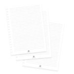 refil para caderno universitário smart branco 90g 48 folhas dac