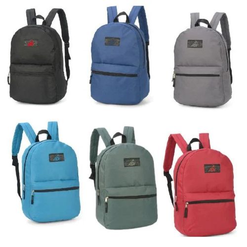 mochila com alça adv lisa diversas cores luxcel