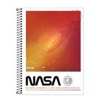 caderno universitário 1 matérias 80 folhas nasa