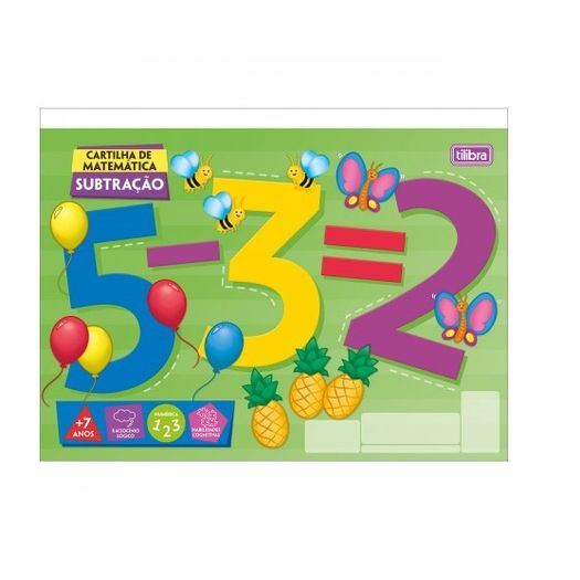 bloco de atividade matemática subtração académie 20 folhas bloco de atividade matemática subtração académie 20 folhas