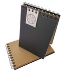 caderneta sem pauta 50 folhas kraft capa dura preta 150g sketchbook caderneta sem pauta 50 folhas kraft capa dura preta 150g sketchbook