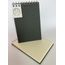 caderneta sem pauta 50 folhas pólen bold capa dura preta sketchbook