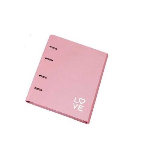 caderno-fichario-190-folhas-ultra-pink-stone-geometrico-otima