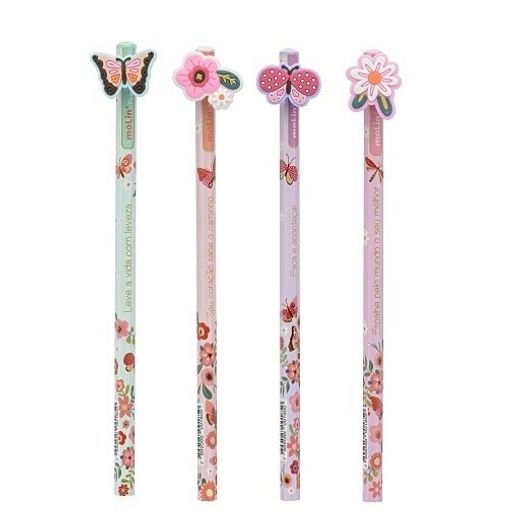 lápis grafite hb top borboletas fina ideia avulso lápis grafite hb top borboletas fina ideia avulso