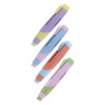 caneta borracha cor pastel avulso