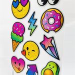 adesivo relevo 3d tik tok super coloridos adesivo relevo 3d tik tok super coloridos