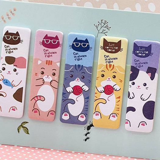 marcador de página adesivo pets cães e gatos marcador de página adesivo pets cães e gatos