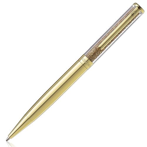 caneta esferográfica diamond ouro crown