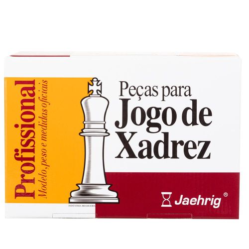 Jogo De Xadrez Jaehrig Profissional 32 Peças Sem Peso Bg Pr