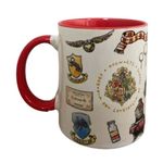 caneca 350ml pop hp hogwarts ícones zona criativa