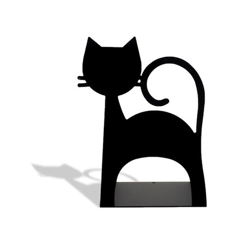 aparador-de-livro-formato-gatinho-preto-geguton