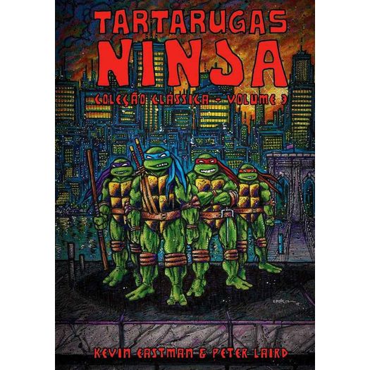 tartarugas ninja - coleção clássica 3 tartarugas ninja - coleção clássica 3
