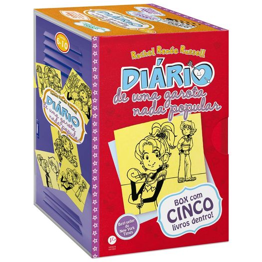 box diário de uma garota nada popular - bolso 6 a 10