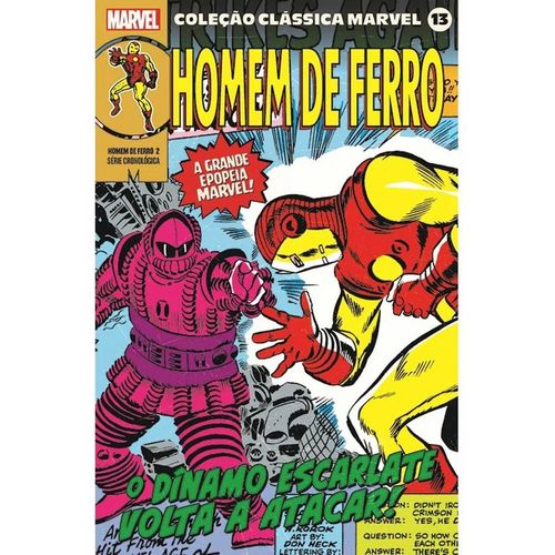 coleção clássica marvel 13 - homem de ferro 02