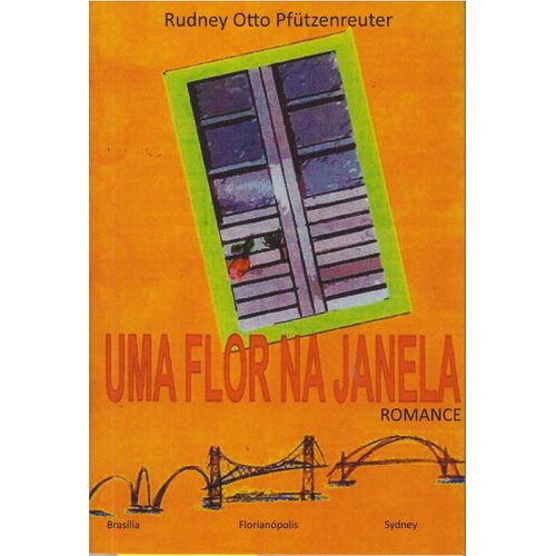 uma flor na janela