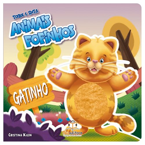 toque e sinta animais fofinhos - gatinho