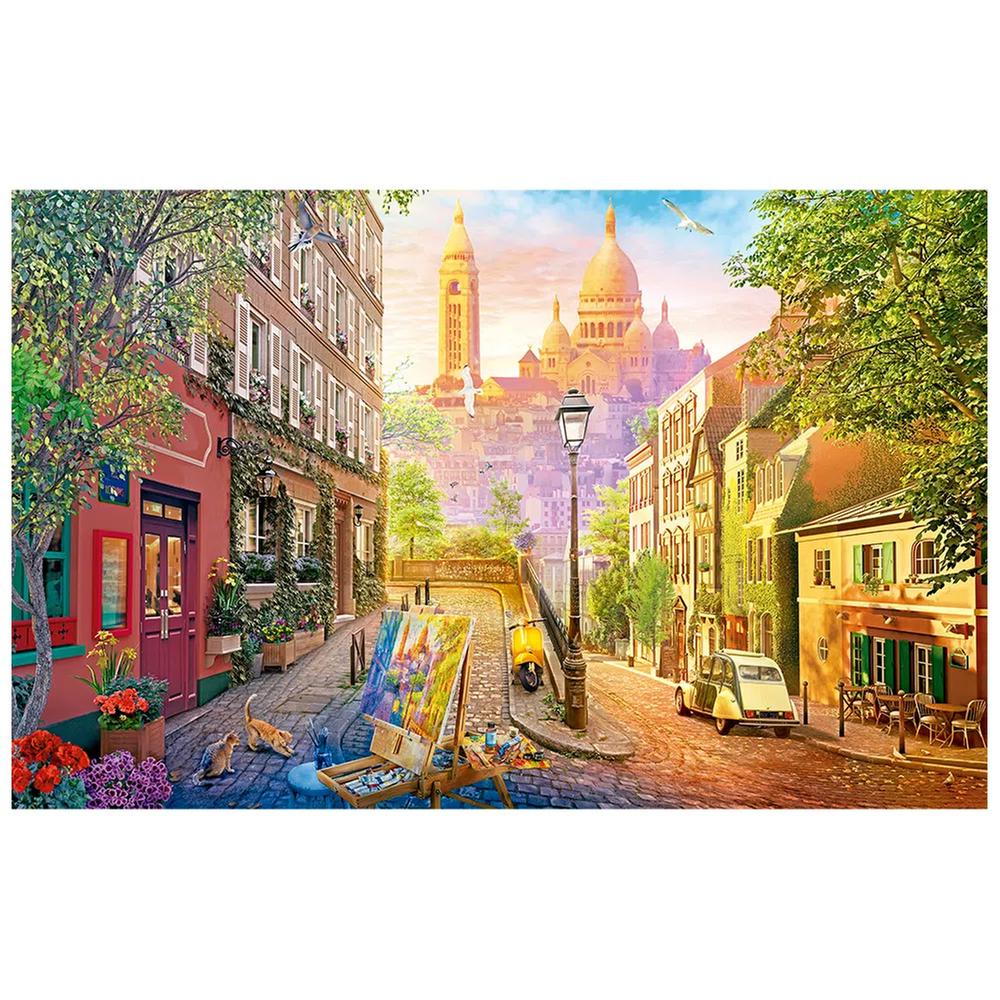 Quebra Cabeça Puzzle 3000 Peças Montmartre Paris Grow
