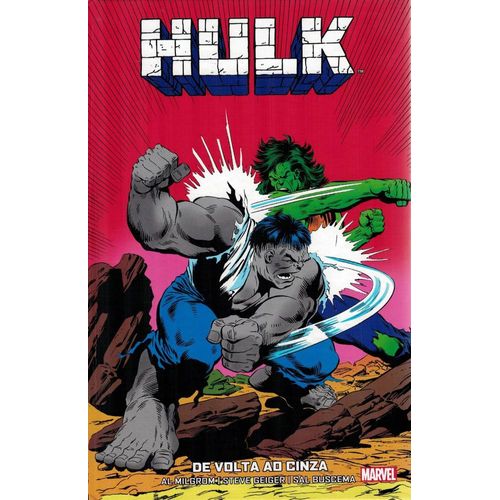 hulk: de volta ao cinza (marvel vintage)