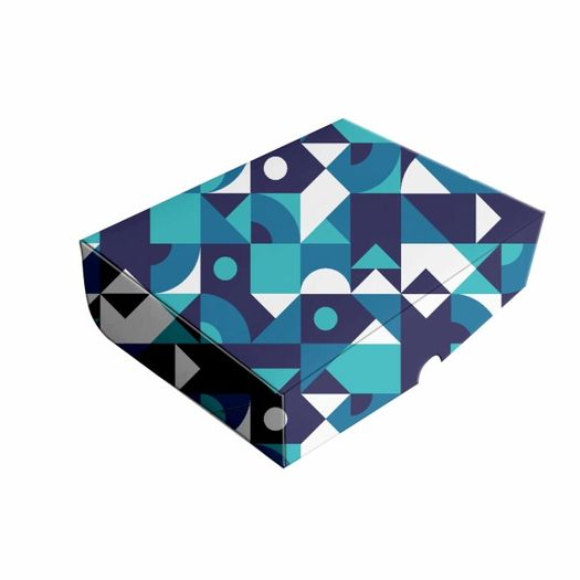 caixa presente geométrica caixa presente geométrica