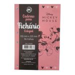 refil caderno fichário colegial mickey 96 folhas refil caderno fichário colegial mickey 96 folhas